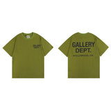 American gallery dep basic letter classic logo short-sleeved men