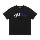 Factory direct trapstar rainbow letter gradient towel embroidery short sleeve t-shirt & fog high street shorts set