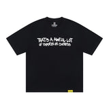 That's a awful lot of cough syrup short-sleeved t-shirt couple polo shirt