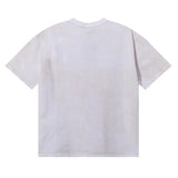 MAJESTIK T Shirts Solar Garment Dyed Printing Crop Tee Hot Drill