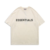 Fog fear of god short-sleeved t-shirt summerloosepure cotton essentials sweatshirt