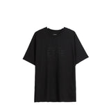 Heavy embroiderlogo loose youth sports breathable t-shirt short sleeve