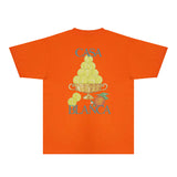 Casablanca T Shirts Fashion Print Street