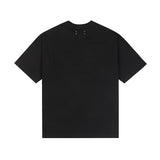 Circle number logo digital hd print youth short sleeve t-shirt