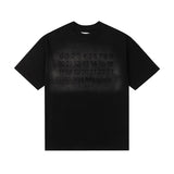 Summer rhinestone number distressed vintage oversized t-shirt