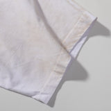 MAJESTIK T Shirts Solar Garment Dyed Printing Crop Tee Hot Drill