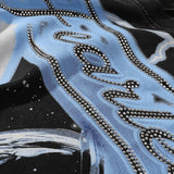 MAJESTIK T Shirts Astronaut Graphic Crop Tee Hot Drill