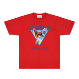 Casablanca T Shirts Fashion Print Street