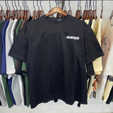 American cole buxton short sleeve men's couple ins high street spring summer loose t-shirt women's cb