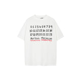 Maison margiela artist series fassion is my pashion digital printing short-sleeved t