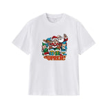 Ducati soccer jersey collaboration printed football t-shirt & relaxed fit tracksuit set