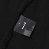 Rhude T Shirts Chevron Logo Repeat