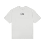Letter logo cotton crew neck summer undershirt short sleeve tee