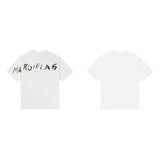 High-quality, in-stock men's short-sleeve t-shirt made from 100% cotton double yarn
