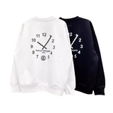Autumn long-sleeve letter print crewneck heavyweight sweatshirt