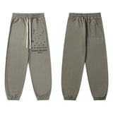 Autumn maison margiela mm drawstring elastic ankle joggers - men's casual sweatpants
