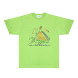 Casablanca T Shirts Fashion Print Street