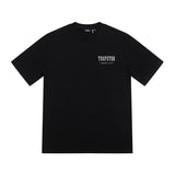 [heavy weight double yarn] trapstar stitching tiger head embroider gradient letter short-sleeved t-shirt