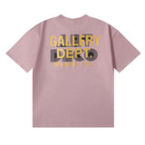 American gallery dep basic letter classic logo short-sleeved men