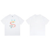 Relaxed fit, 100% cotton, digital print, plus size short sleeve t-shirt