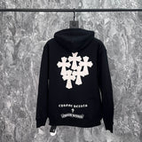 CHH Chrome Heart Hoodie Crow Tires Cotton Hooded Sweater