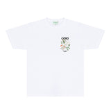Casablanca T Shirts Fashion Print Street