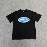 Wholesale foreign trade alcatraz basic series short-sleeve corteiz phantom letter logo print t-shirt