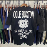 American cole buxton short sleeve men's couple ins high street spring summer loose t-shirt women's cb
