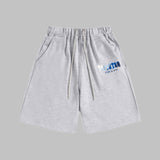 Factory direct trapstar rainbow letter gradient towel embroidery short sleeve t-shirt & fog high street shorts set