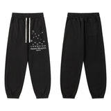 Autumn maison margiela mm drawstring elastic ankle joggers - men's casual sweatpants
