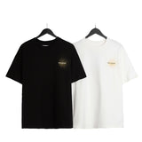 Summer letter print oversized korean style short sleeve t-shirt