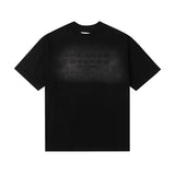 Summer rhinestone number distressed vintage oversized t-shirt