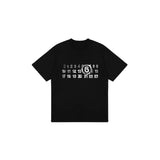 Summer loose fit letter print 100% cotton crew neck short sleeve t-shirt
