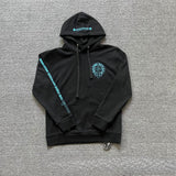 CHH Chrome Heart Hoodie Crowe Mattyboy graffiti terry pure cotton