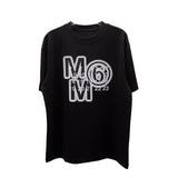 Digital print double yarn combed cotton short-sleeve t-shirt