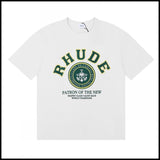 American trend rhu marlboro high definition printing de casual round neck short sleeve t-shirt export wholesale