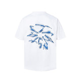 [heavy weight double yarn] trapstar stitching tiger head embroider gradient letter short-sleeved t-shirt