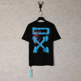 off-white classic gradient arrow dissolve graffiti caution tape ow religious couple short
