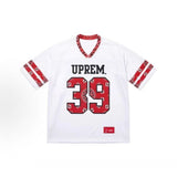 Ducati soccer jersey collaboration printed football t-shirt & relaxed fit tracksuit set