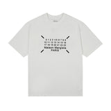 Loose fit athletic cotton short sleeve summer t-shirt