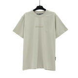Correct version of pa beheaded bear short sleeves palm tree high street bat sleeves big logo letter on the back