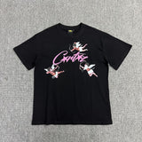 Wholesale foreign trade alcatraz basic series short-sleeve corteiz phantom letter logo print t-shirt