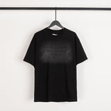 Summer rhinestone number distressed vintage oversized t-shirt