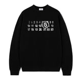 Autumn long-sleeve letter print crewneck heavyweight sweatshirt