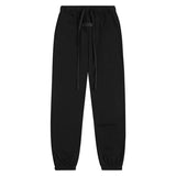 Fog season 8 essentials flocked silicone printing couple loose hooded sweatshirt pants