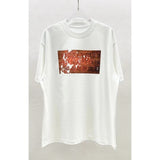 High-quality, heavyweight, double-gauze, loose-fit, plus-size short-sleeve t-shirt