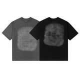 Reversible graphic tee - american vintage distressed style