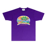 Casablanca T Shirts Fashion Print Street