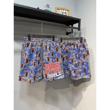 American asaali character print short sleeve t-shirt & trendy shorts set - summer collection