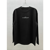 High-quality heavyweight cotton long-sleeve base layer tee - relaxed fit for autumn